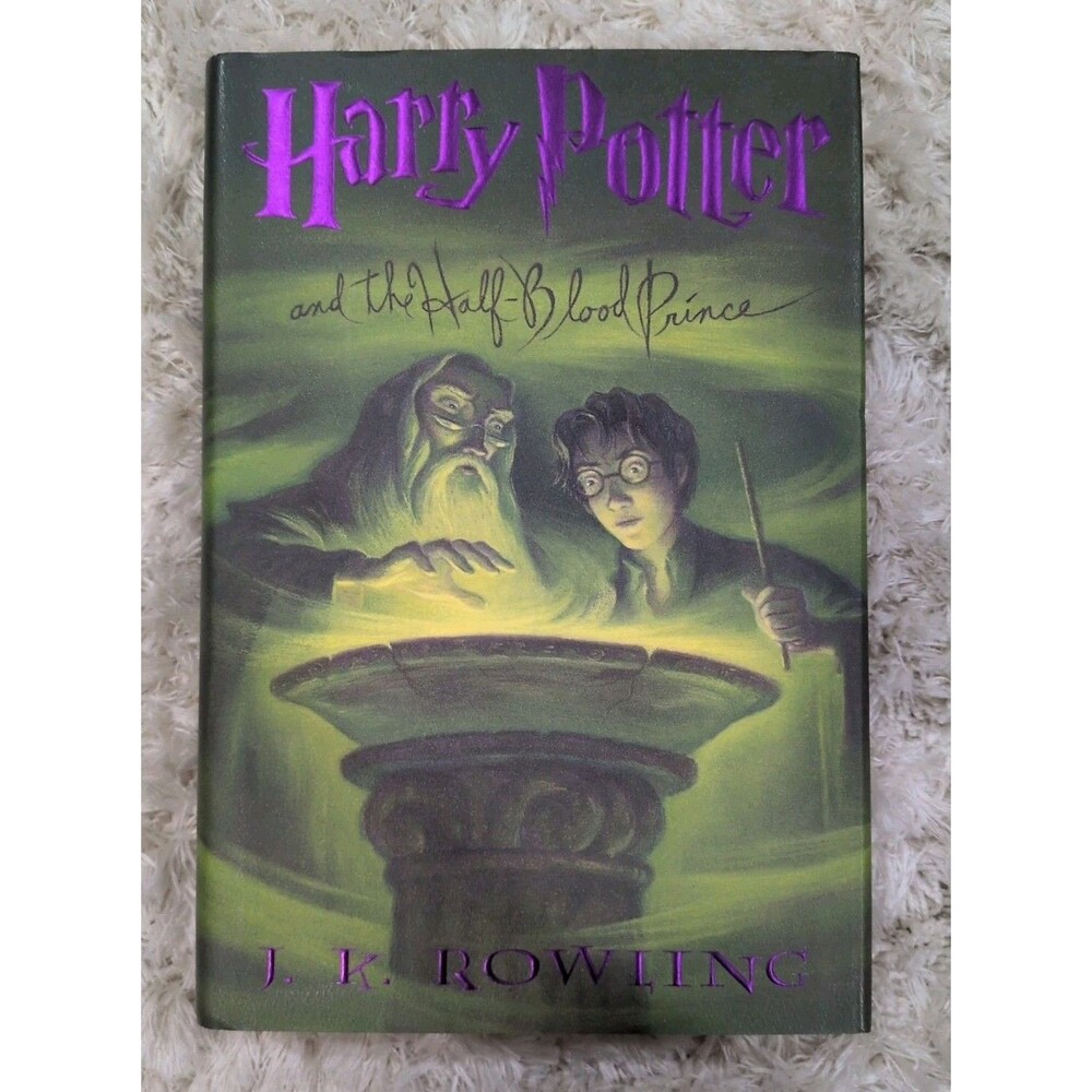 1st American Edition With Errors Harry Potter and the Half-Blood Prince